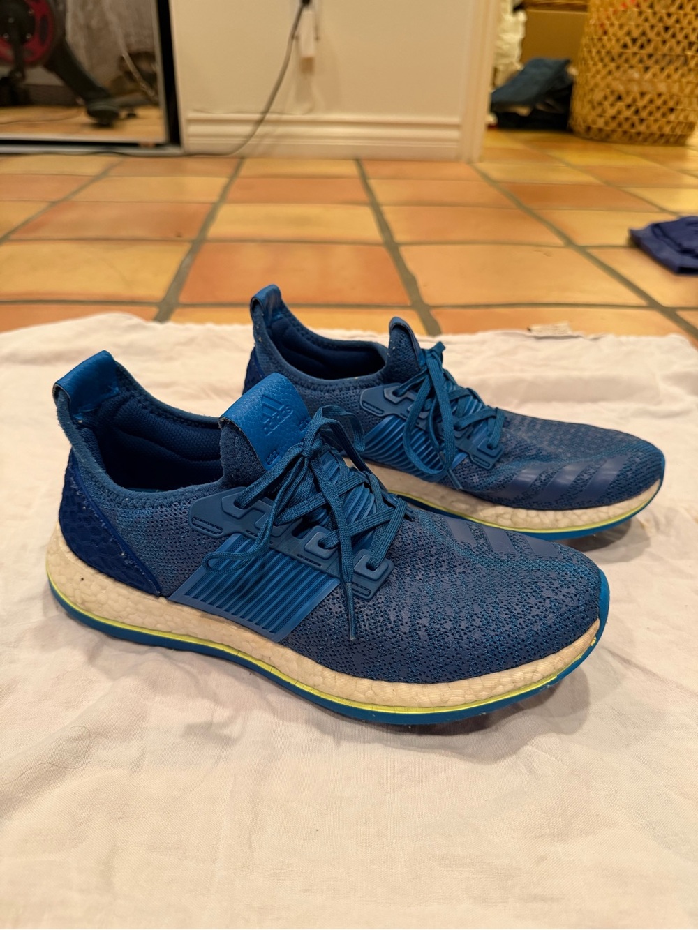 adidas Men’s PureBoost ZG Athletic in Blue